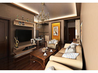 Interior Design 3dmax living render room vray