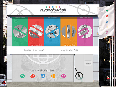 Betting Shop design for efubet.am