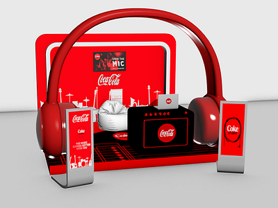 Coca Cola Music - 3D Stand Design Version - 1