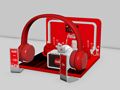 Coca Cola Music - 3D Stand Design Version - 1