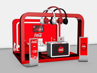 Coca Cola Music - 3D Stand Design Version - 2