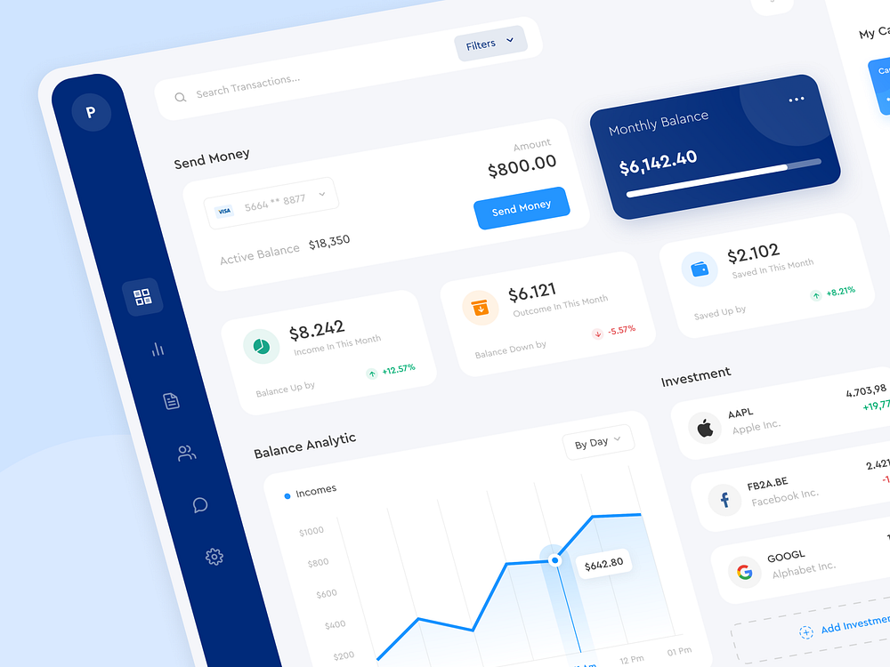 Pocket - Web App by Barly Vallendito for Dipa Inhouse on Dribbble
