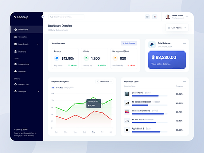 Loanup - Web App