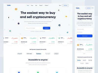 Coint - Landing Page