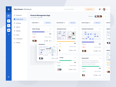 Agile • Web App by Barly Vallendito for Dipa Inhouse on Dribbble