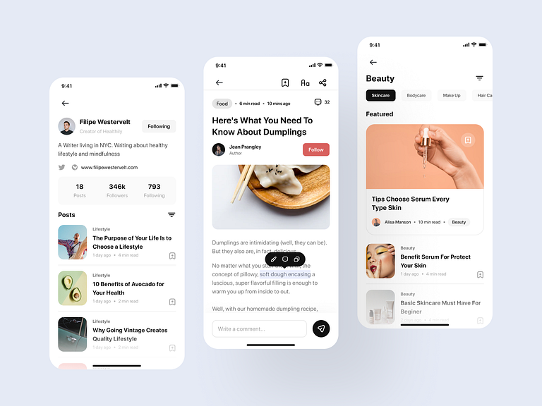 DigiNews - Mobile App by Barly Vallendito for Dipa Inhouse on Dribbble