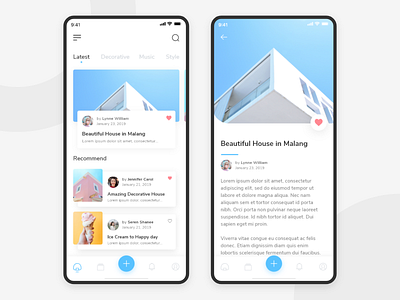 News App Exploration app article article design clean design design app minimal mobile mobile app news news app news feed simple design ui uidesign uiux uiuxdesign ux uxdesign white