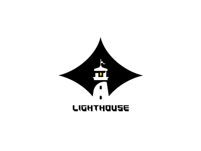 Lighthouse logo branding design inspiration lighthouse logo minimalism negativespace silhouette vector