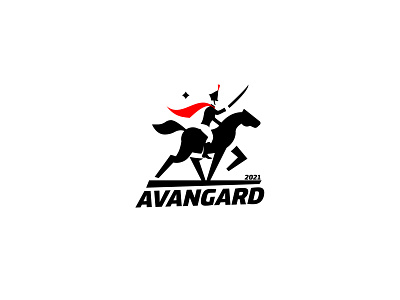 Avangard branding historical illustration inspiration logo minimalism negativespace vector