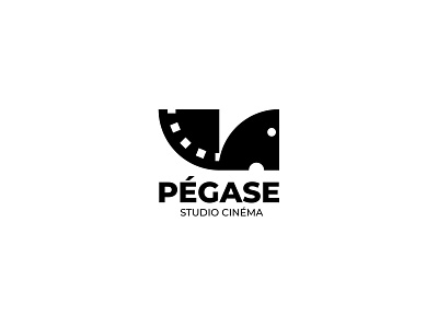 Pegasus branding design horse inspiration logo minimalism movie vector