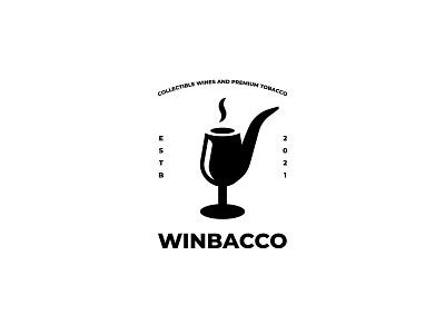 COLLECTIBLE WINES AND PREMIUM TOBACCO branding design inspiration logo minimalism silhouette vector