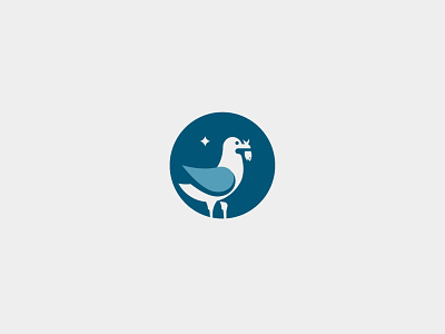 THE ANGLER BIRD bird branding design inspiration logo vector