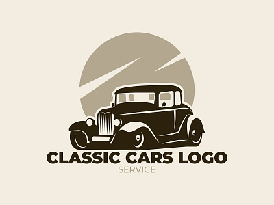 Retro car by Oleg Martcenko on Dribbble