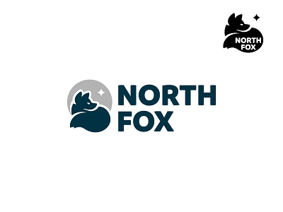 North Fox arctic fox branding design fox inspiration logo north vector