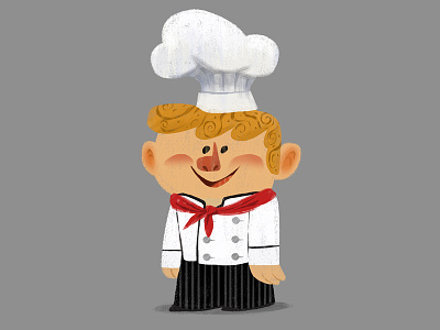 Little Boy Chef character characterdesign chef design digital digitalpainting style vizdev