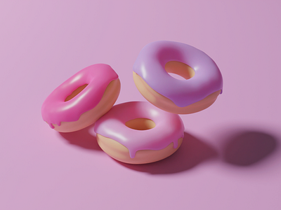 My first 3D donuts