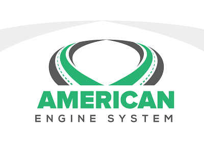American Logo For Engine System. a logo app brand branding design flat identity logo logo design minimal vector
