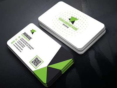 Professional Business Card app brand branding clean design flat illustration lettering logo design minimal print ui unique design vector web website