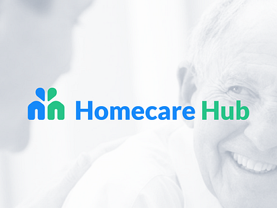 Homecare Hub Final Logo agency branding h logo healthcare icon logo medical rebrand symbol wordmark