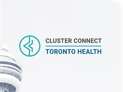 Cluster Connect Logo Design agency branding healthcare icon logo medical rebrand symbol