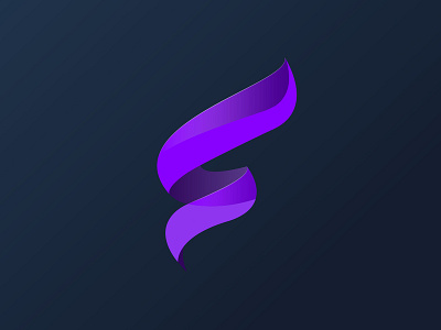 F Logo Design 3d logo brand brand identity branding color palette f f logo illustration illustrator logomark logotype mark purple logo simple logo vecto