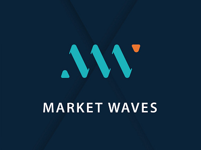 Market Waves Branding branding crypto brand ico icon identity identity branding identity design illustrator logo logo mark m logo m w logo mark marketing w logo