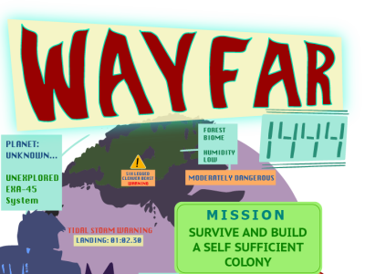 Wayfar 1444 Logo & Illustration
