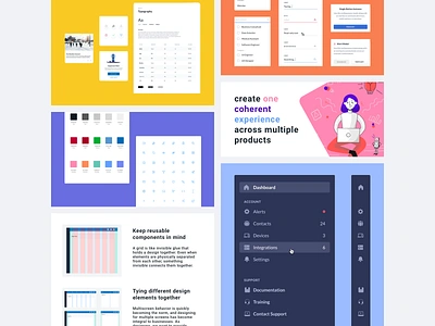 Pharos Design System alerts cards colors design system dropdown forms gridlines layout nav navbar sidebar typeface typography