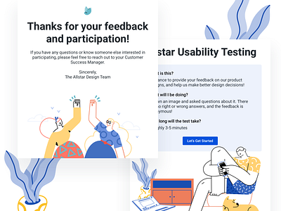 Usability Testing Email Template