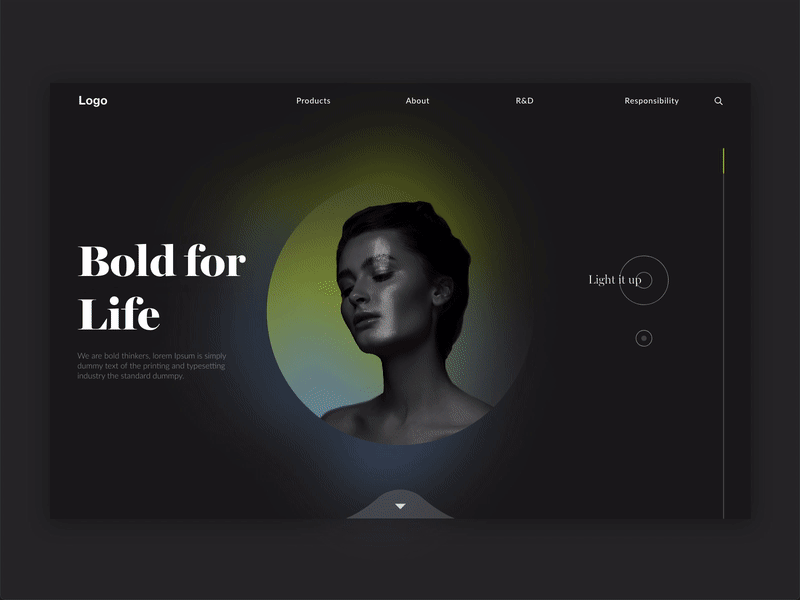 Landing page