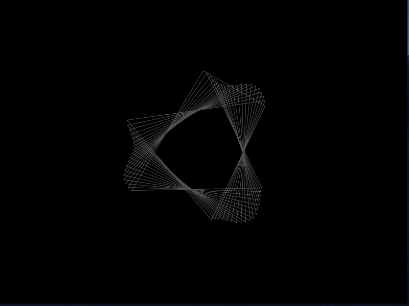 Shapes geometrical loop loop animation motion graphic processing vector