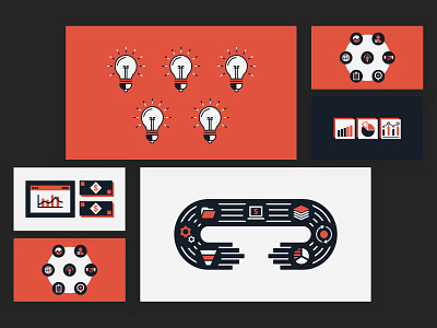 Directive Consulting Blog Graphics blog branding cro design illustration layout logo vector web