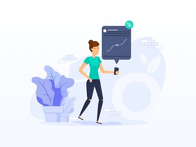 GROW Super Illustration Style fin tech finance fintech grow grow super illustration invest investing investment mobile on boarding peoples startup superannuation ui users ux