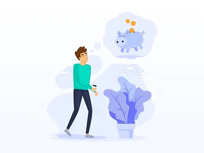 GROW Super Illustration Style fin tech finance fintech grow grow super illustration invest investing mobile mobile app on boarding people save savings startup superannuation ui users ux