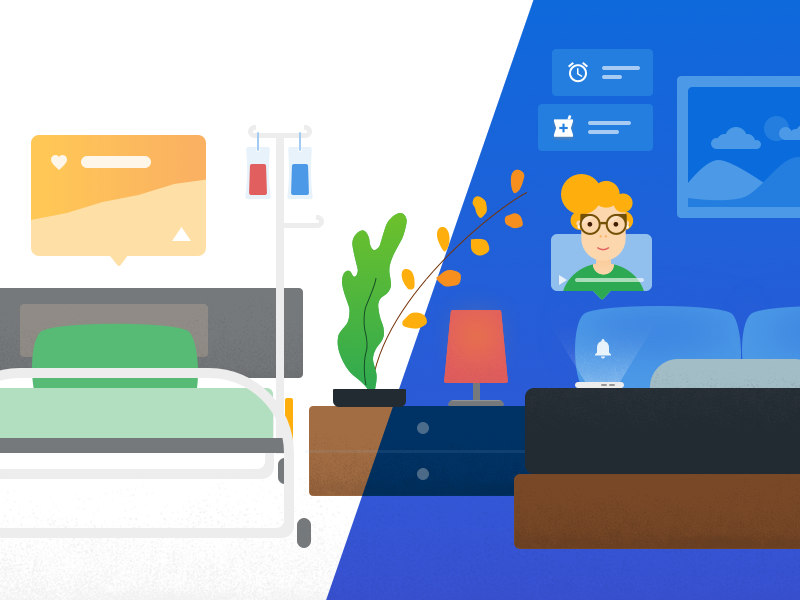 Unified Healthcare branding design illustration healthcare