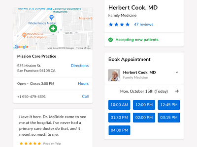 Web Presence for Doctors design healthcare sketch ui ux web