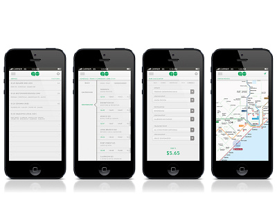 GO Transit concept app app concept go transit ios mobile app ui ux