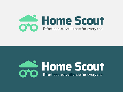 Home Scout Logo Design brand design brand identity branding design logo mobile app typography vector