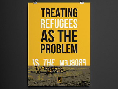DSGD 104 - Poster Design borders committee design dsgd 104 illustrator international migrants photoshop poster poster design refugees rescue sjsu typography vector