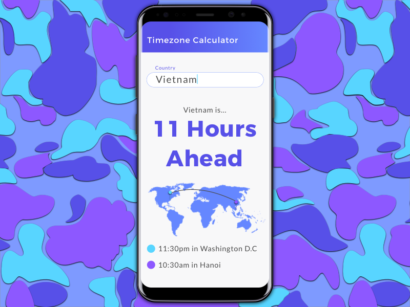 timezone-calculator-daily-ui-004-by-sameer-srivastava-on-dribbble