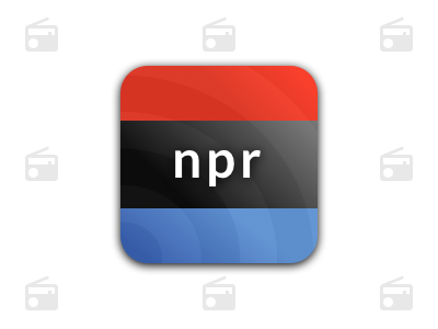NPR App Icon (Daily UI 005) dailyui icon npr radio