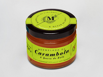 Edam Cheese Marmalade artesanal branding craft handmade high end label labels marmalade modern natural organic packaging