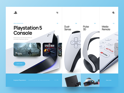 Playstation5 - Website Concept