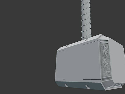 3D Mjolnir