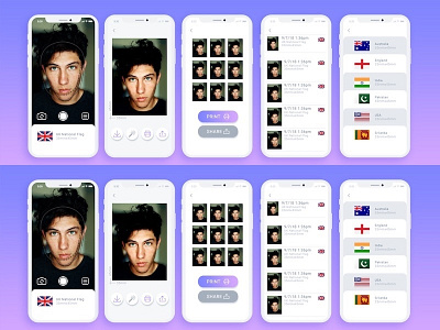 Passport Photo Printer ios iphone iphone x ui ux