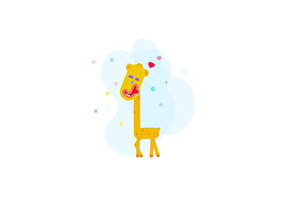 The drooling Mr. Giraffe