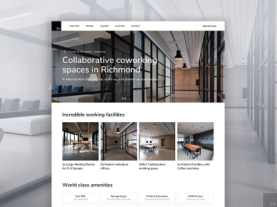Thomas Highett Co-working Spaces business coworking coworking space design office ui ux