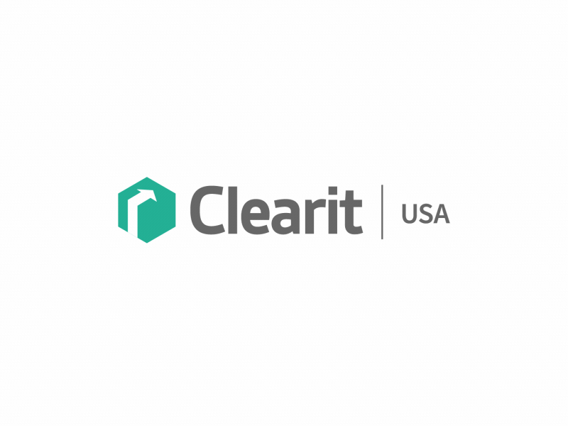 Clearit USA animated logo animation custom design intro logo logo animation logo intro motion graphics umbrella