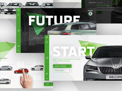 Skoda App design