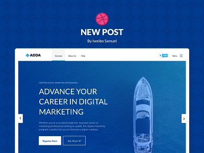 ADDA CASE STUDY brand identity branding design illustration web design website